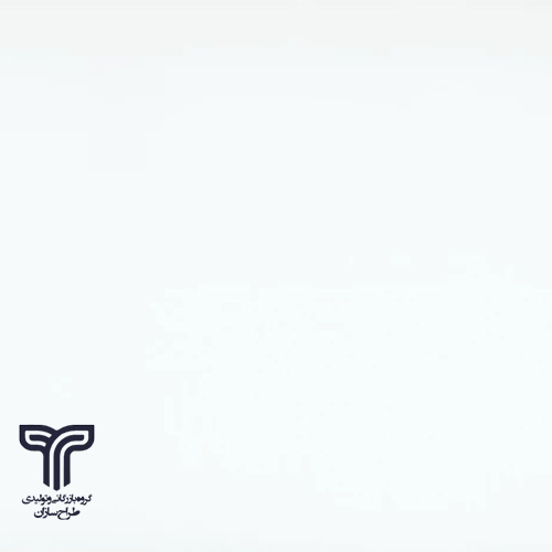 ورق ام دی اف هایگلاس agt سفید اکلیلی کد 670