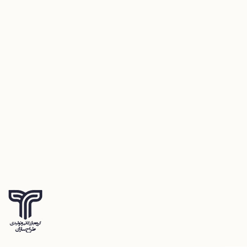 ورق ام دی اف هایگلاس agt سفید کد 601